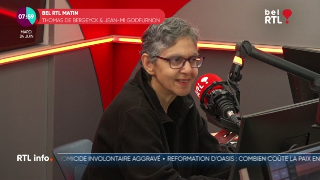 L’invité de 7h50.  Ce mardi, Martin Buxant reçoit Elena Aoun.  La spécialiste de l