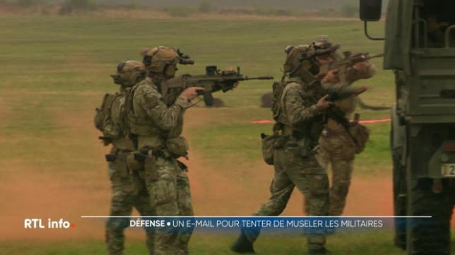 Les militaires belges ont reçu l